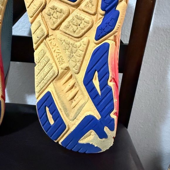 Hoka Sneakers - Light Blue and Yellow - Picture 7 of 9